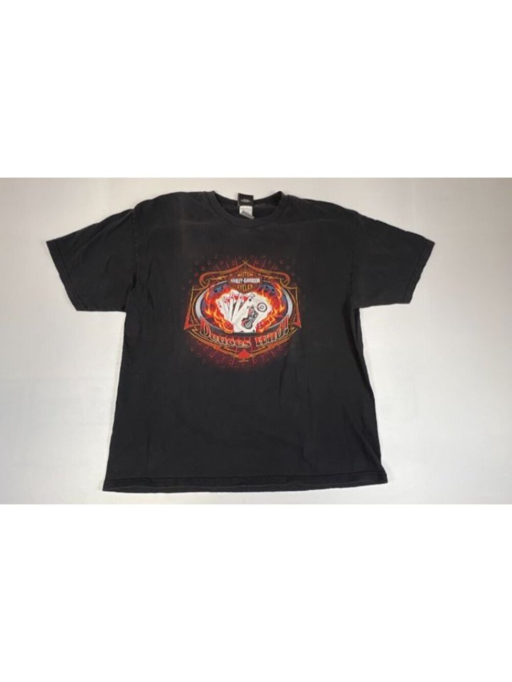 Harley-Davidson Roswell New Mexico Graphic T-Shirt Men's XL Black Short Sleeve